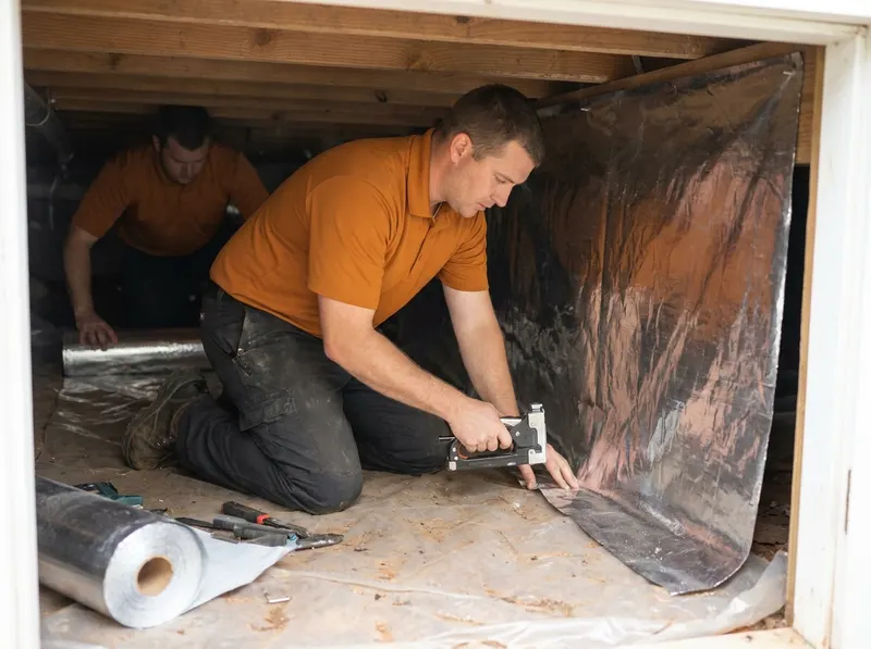 Crawlspace Vapor Barrier & Moisture Mitigation in Charlotte, NC