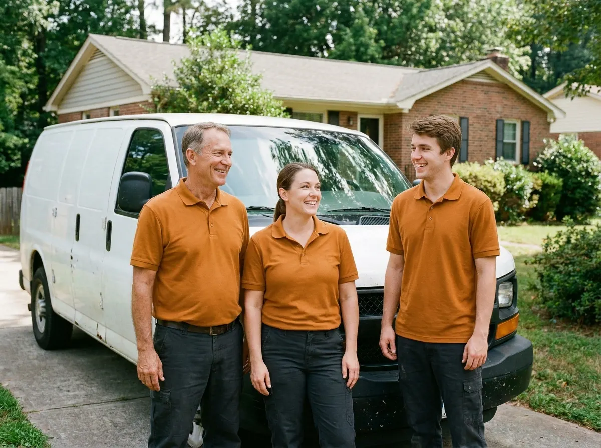 Pest Free Living Services pest control service team in Charlotte, NC
